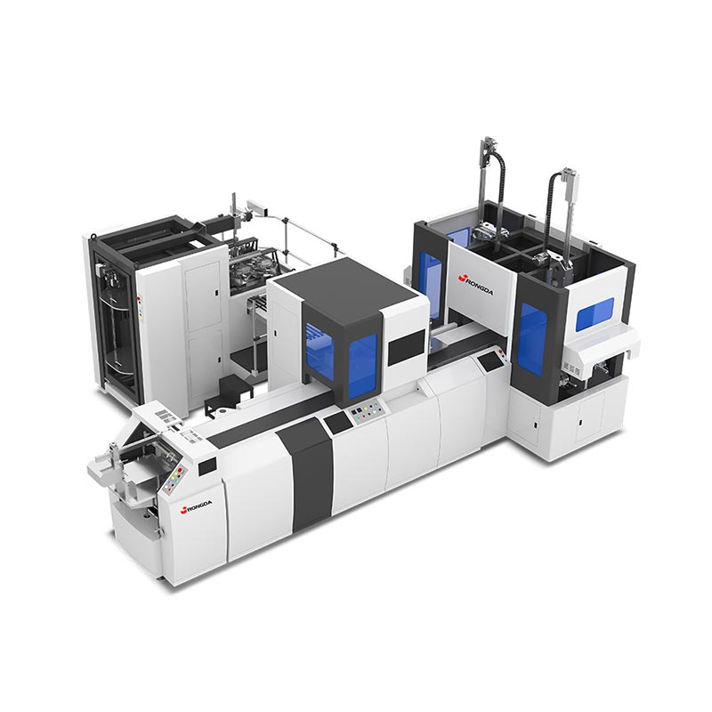 Automaatne topeltjaama jäiga kasti valmistamise masin